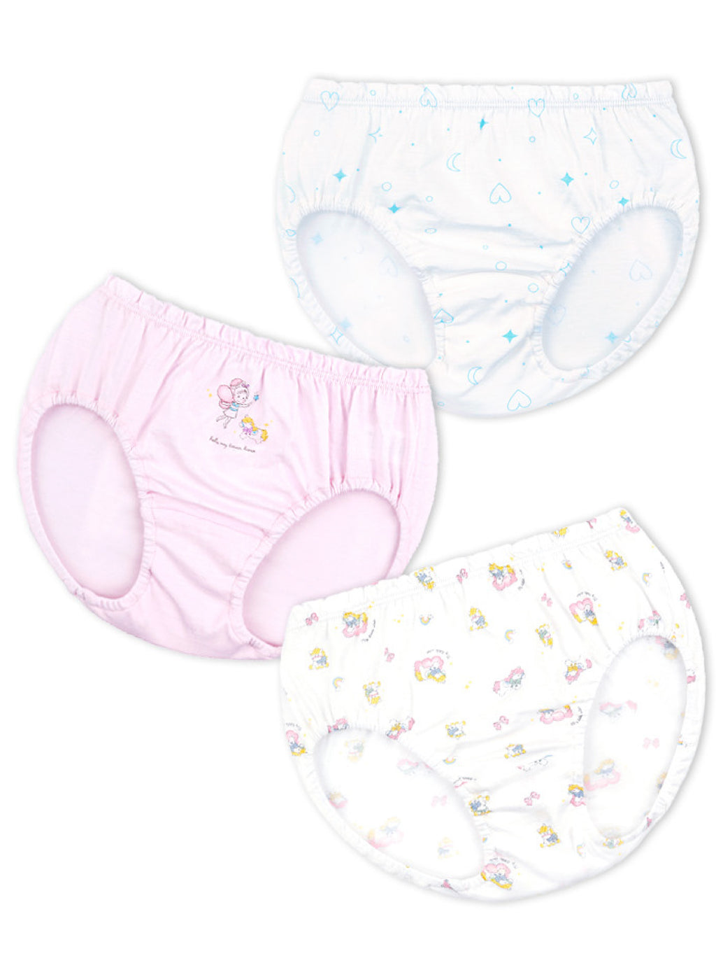 Fairy Blessing Cotton Underwear (Pack of 3)