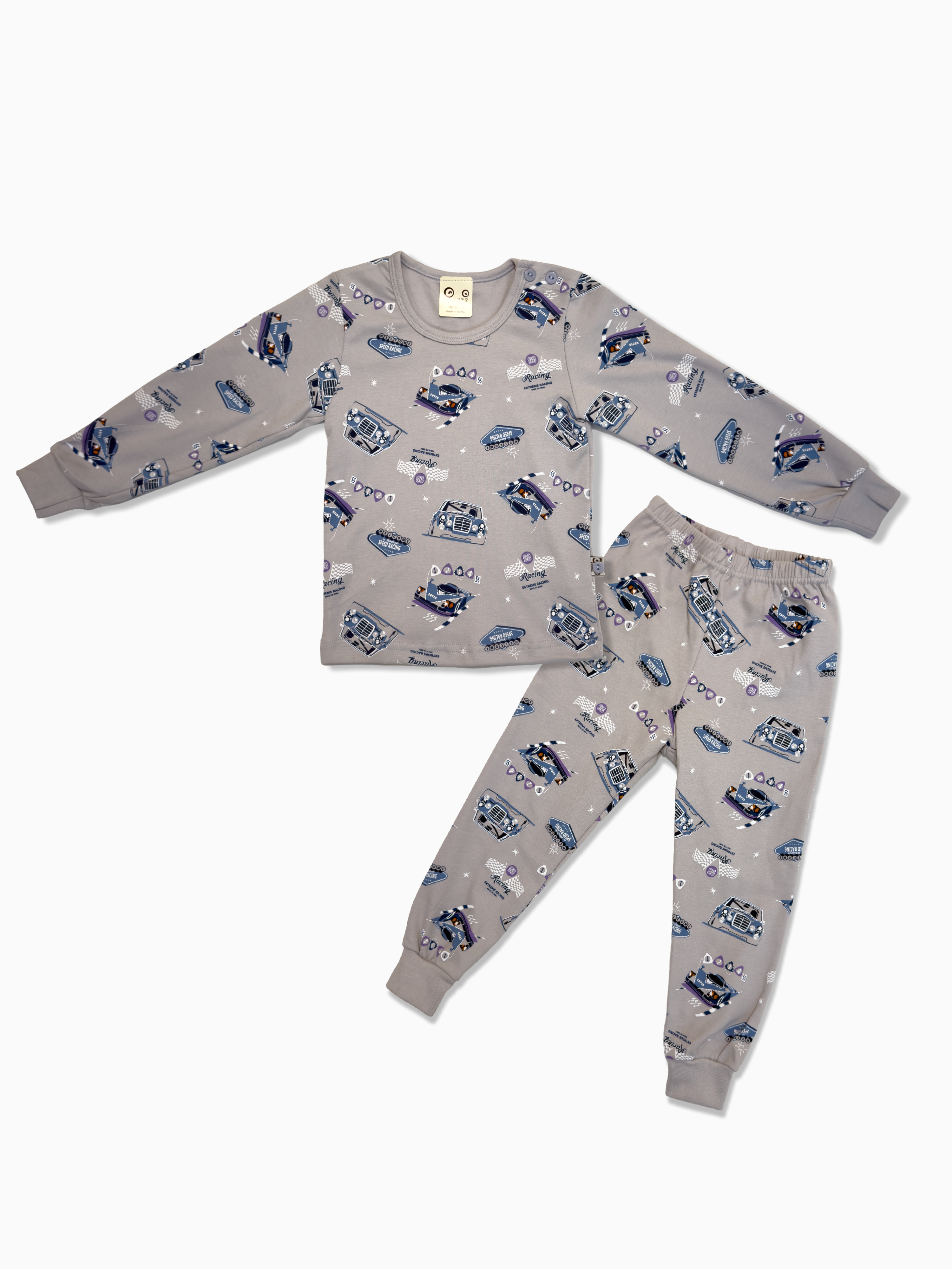 Start Your Engines! Long Sleeve Set