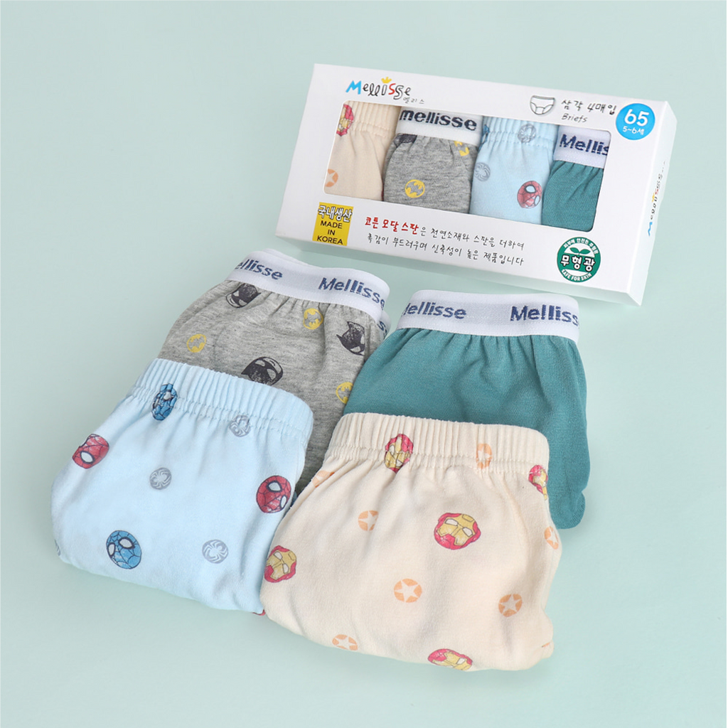 Super Squad Briefs (Pack of 4)