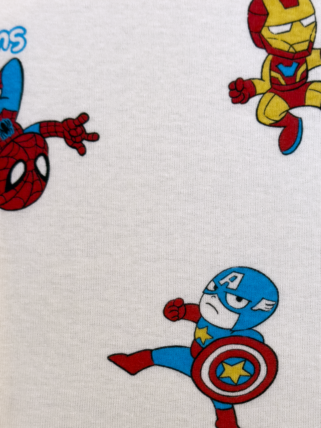 Super Friends in Action Long Sleeve Set