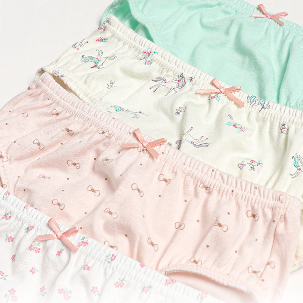 Unicorns in the Garden Underwear (Pack of 4)