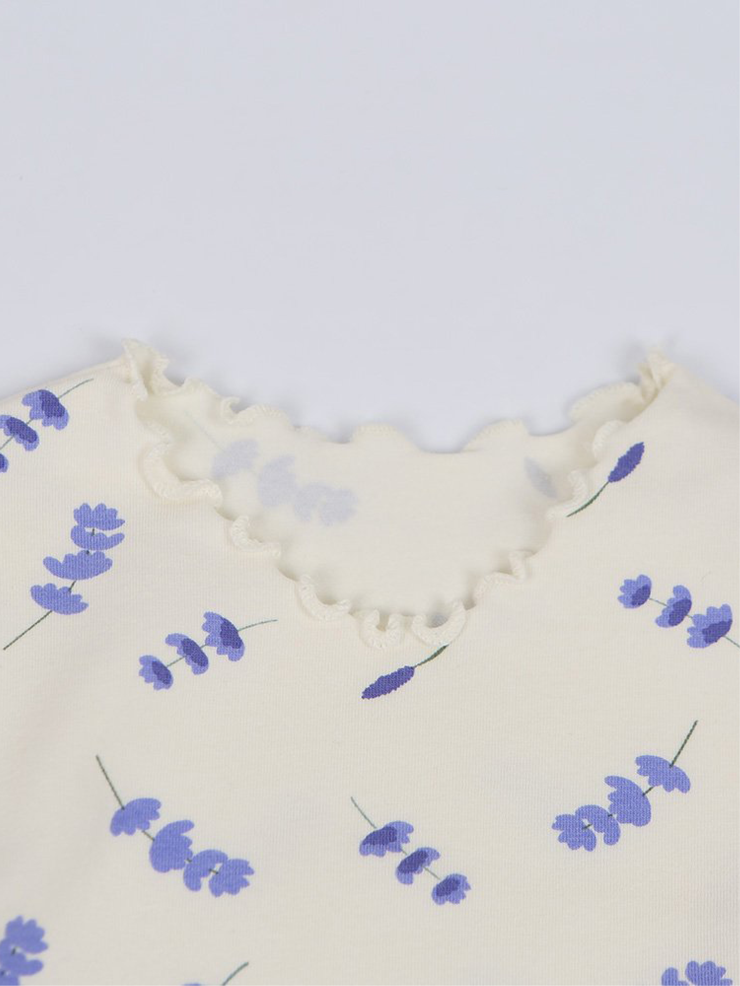 Floral Frill Long Sleeve Set