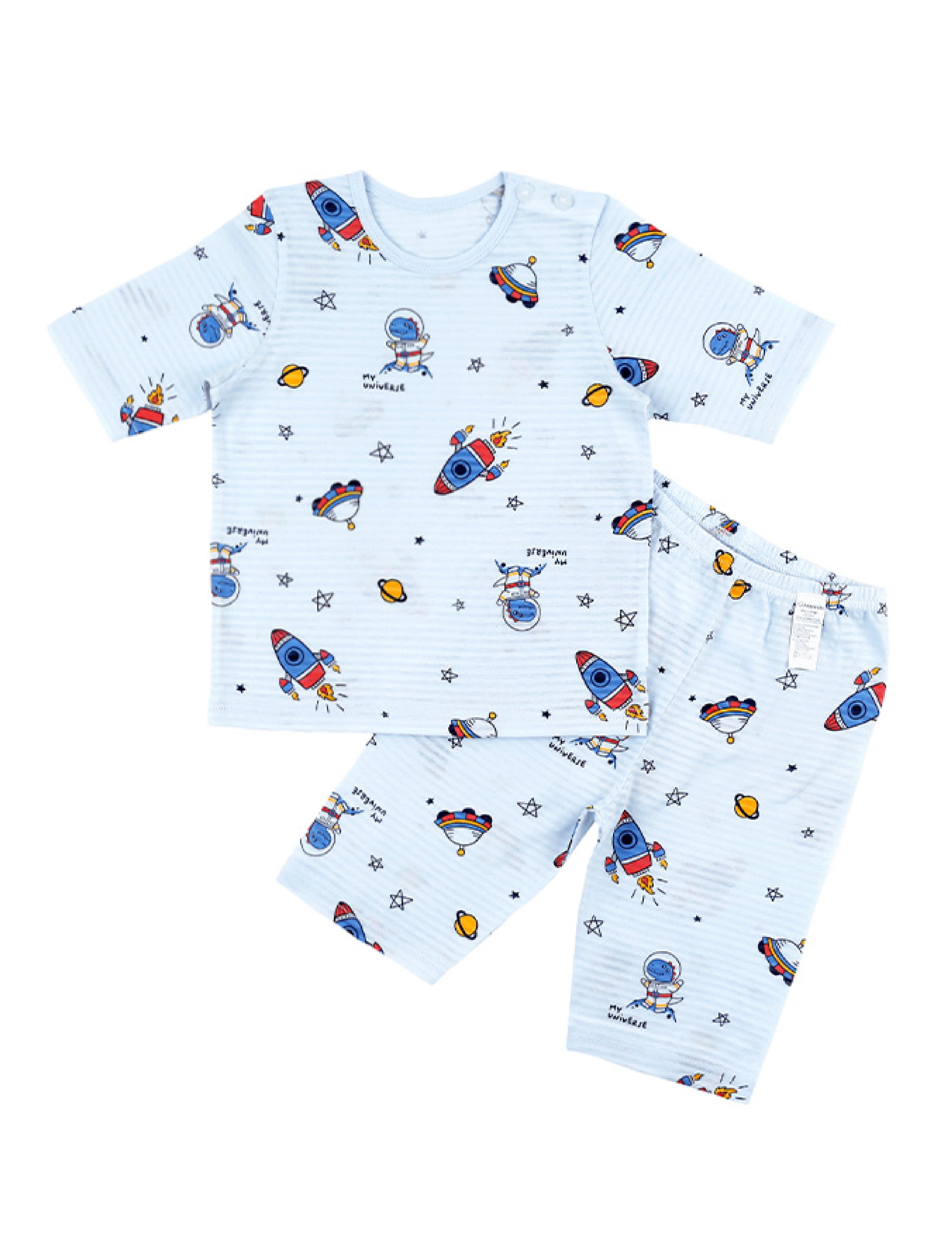 Dino Blast Off Short Sleeve Set