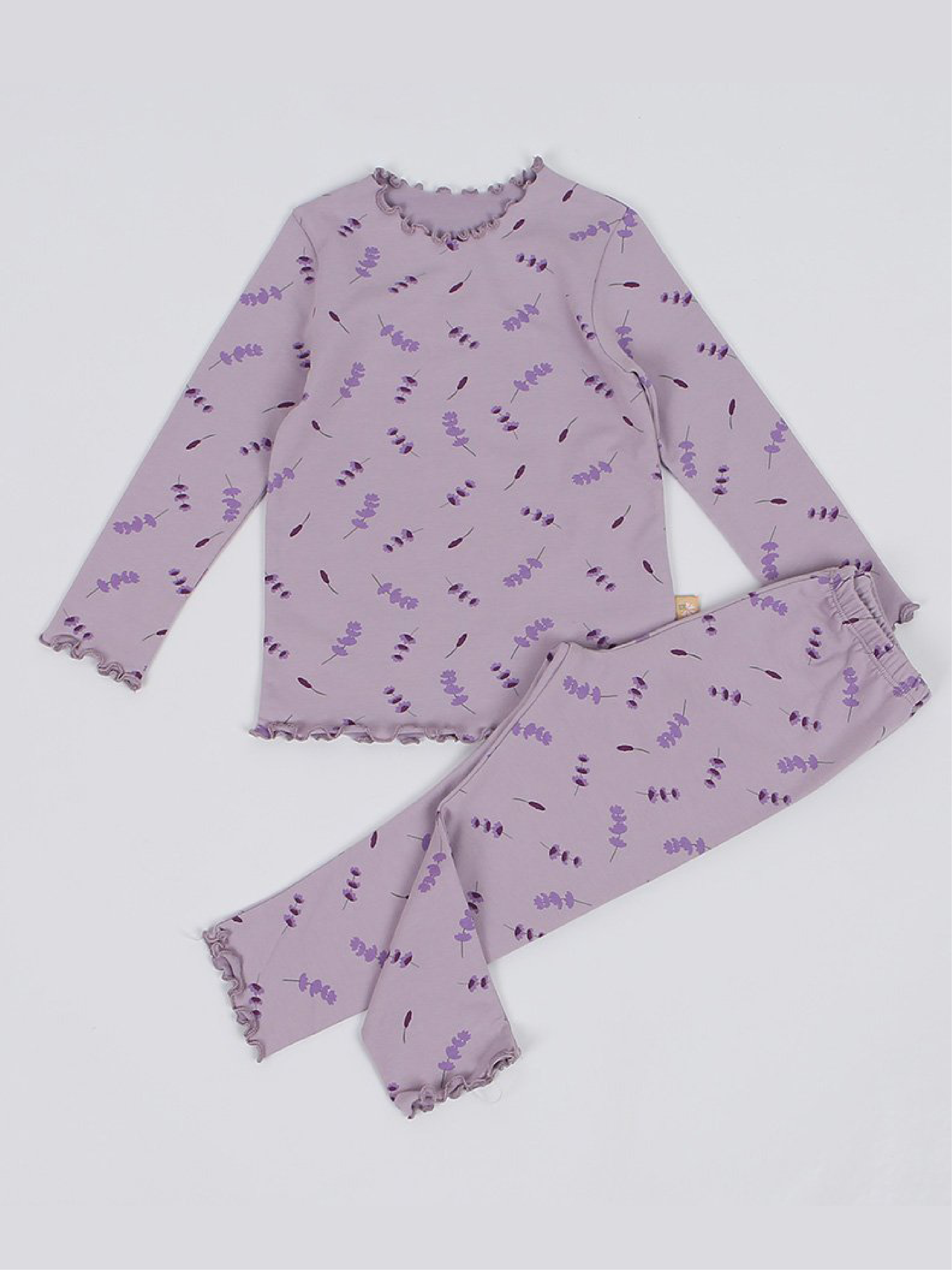 Floral Frill Long Sleeve Set