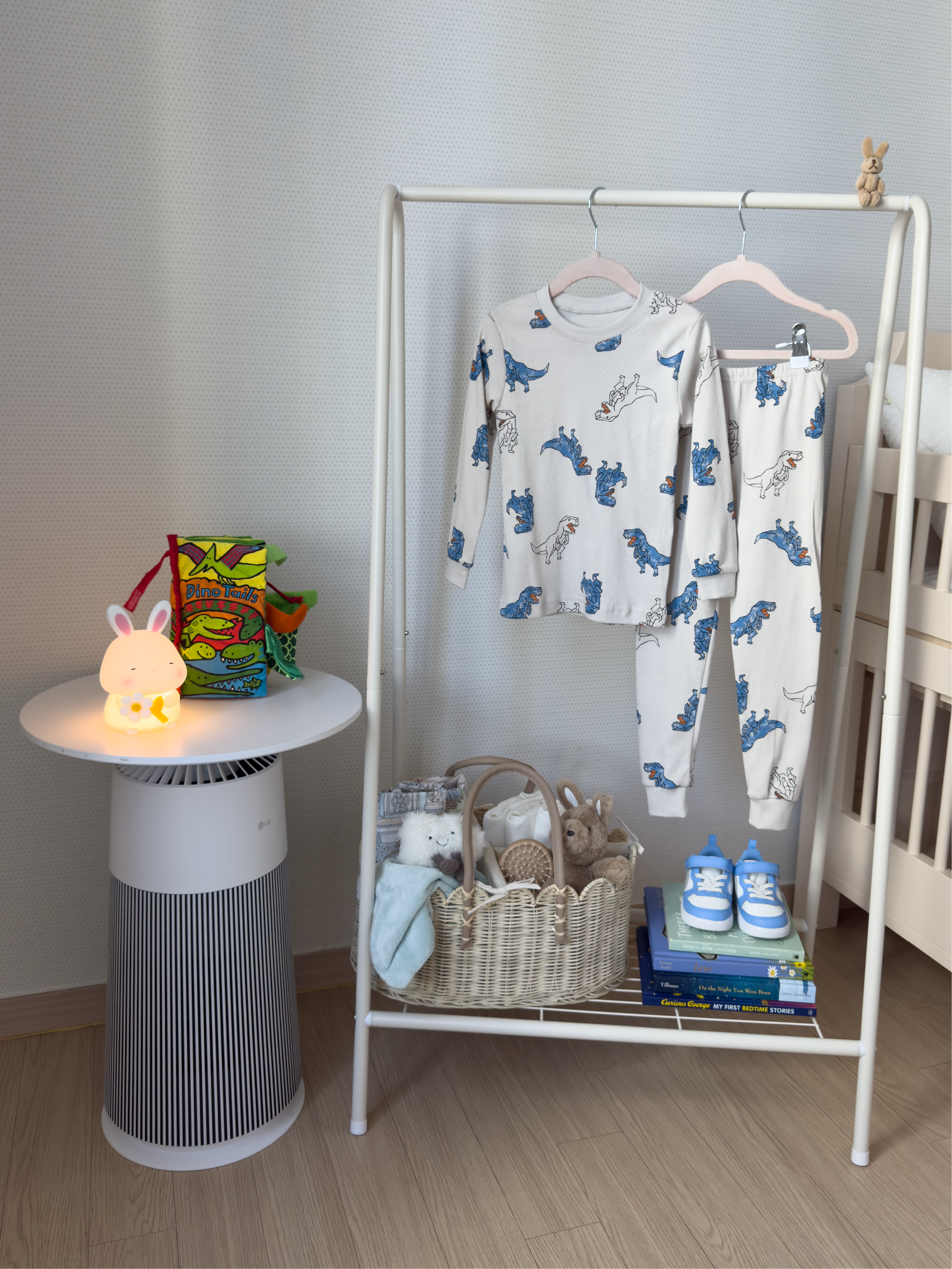 Dinosaur T-Rex Long Sleeve Pajama Set