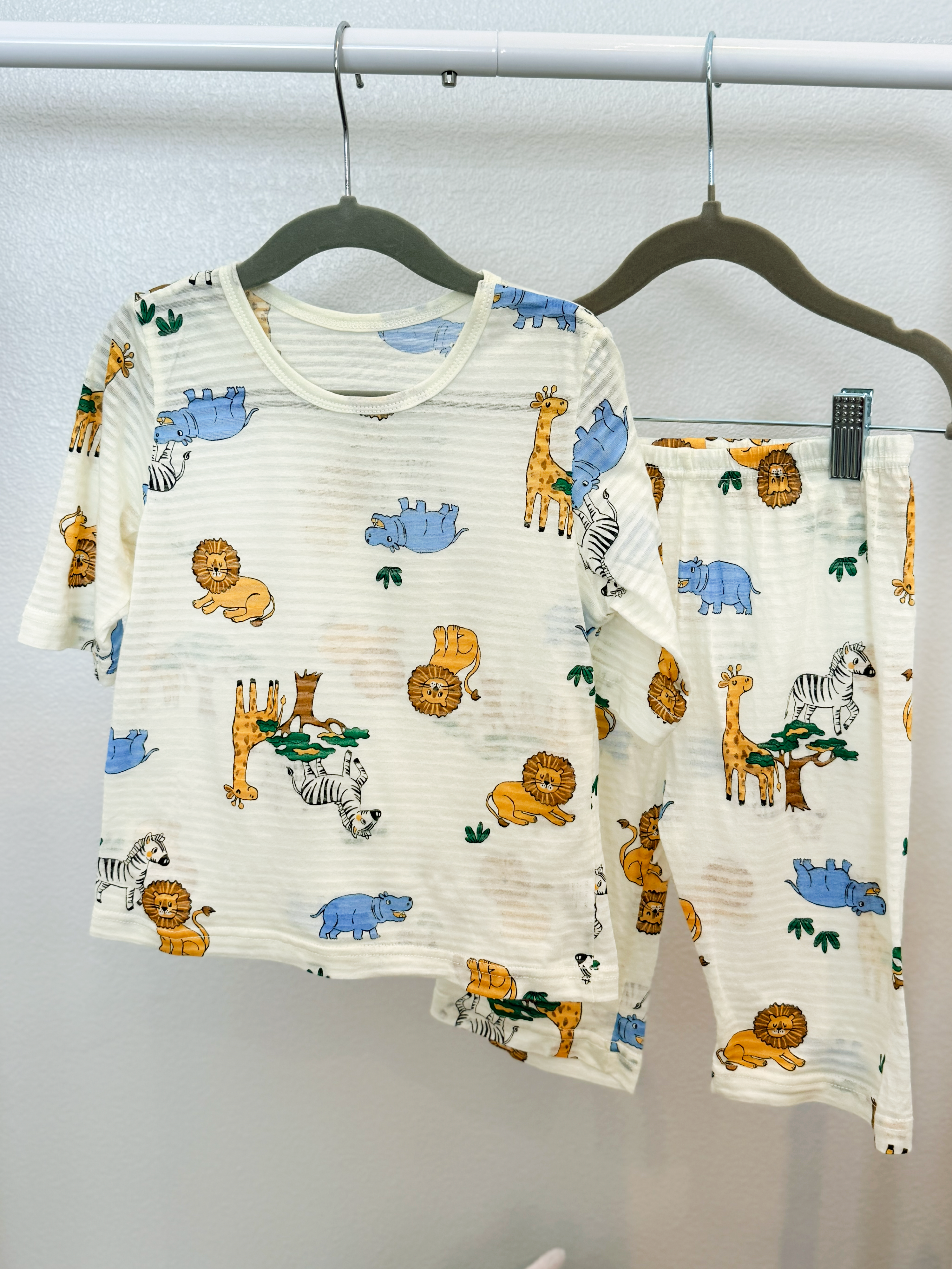 Wild Safari Summer Party Short Sleeve Set