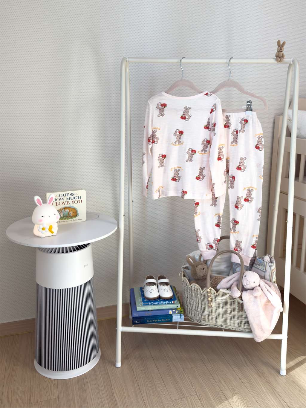 Bunny Loves Berries Long Sleeve Set