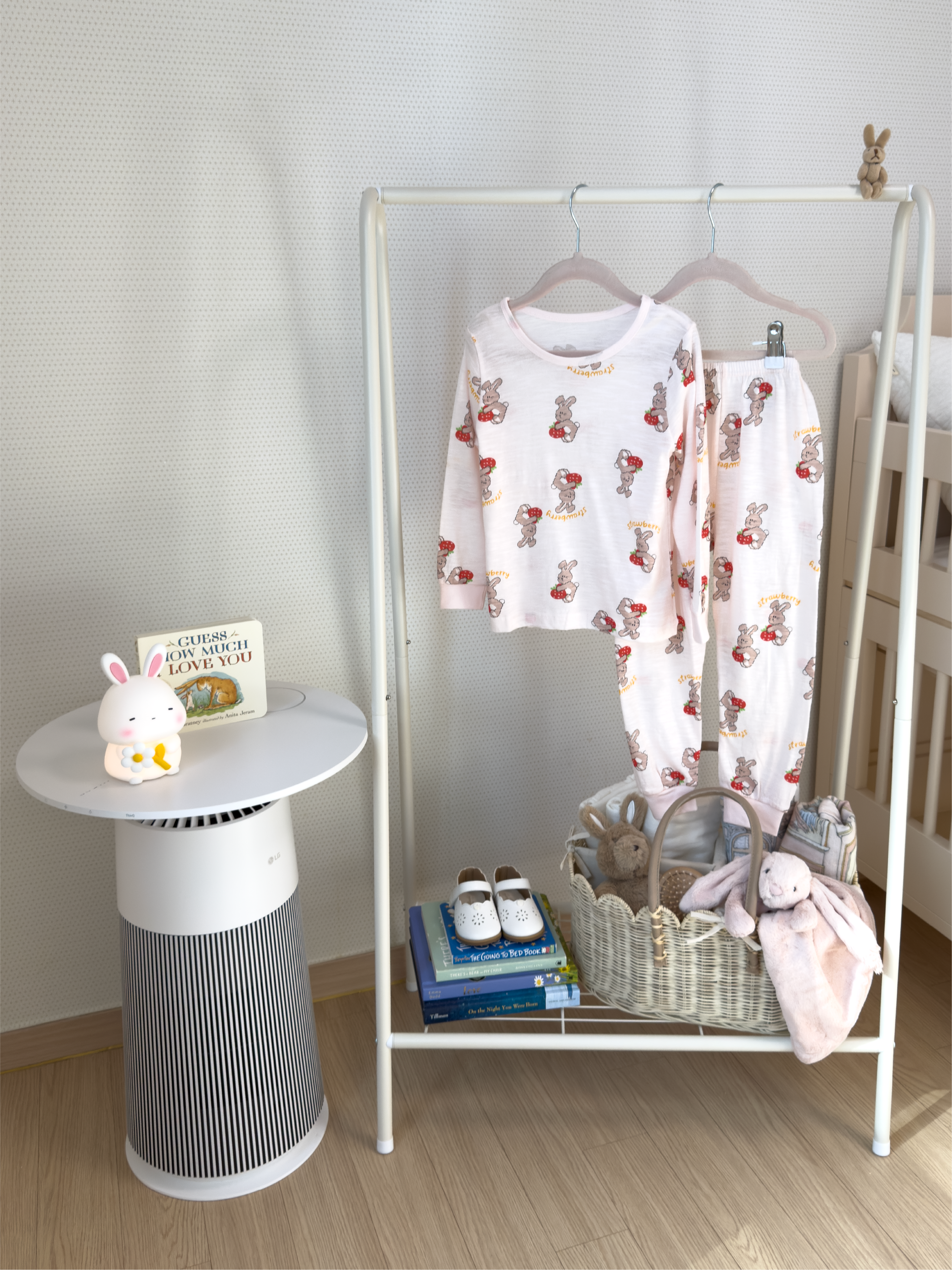 Strawberry Bunny Long Sleeve Set