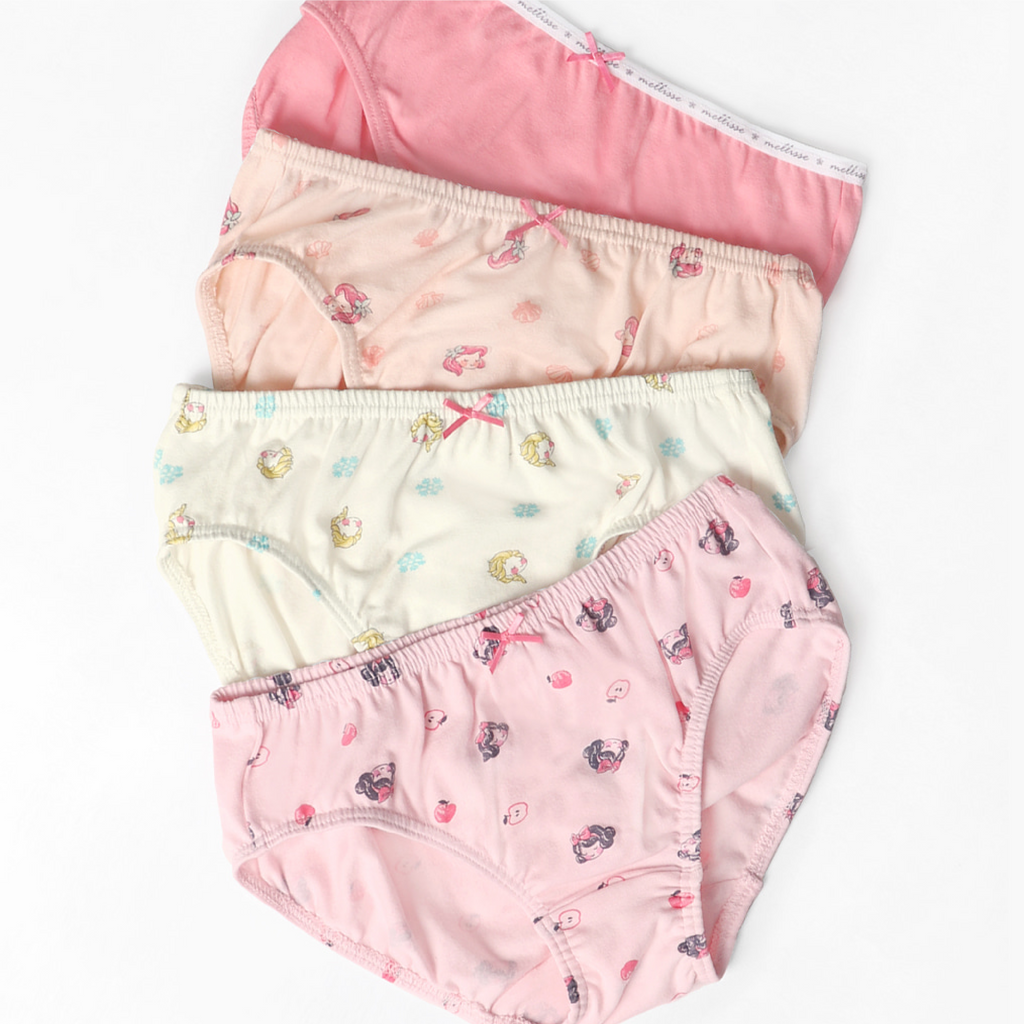 Princess Party Underwear (Pack of 4)