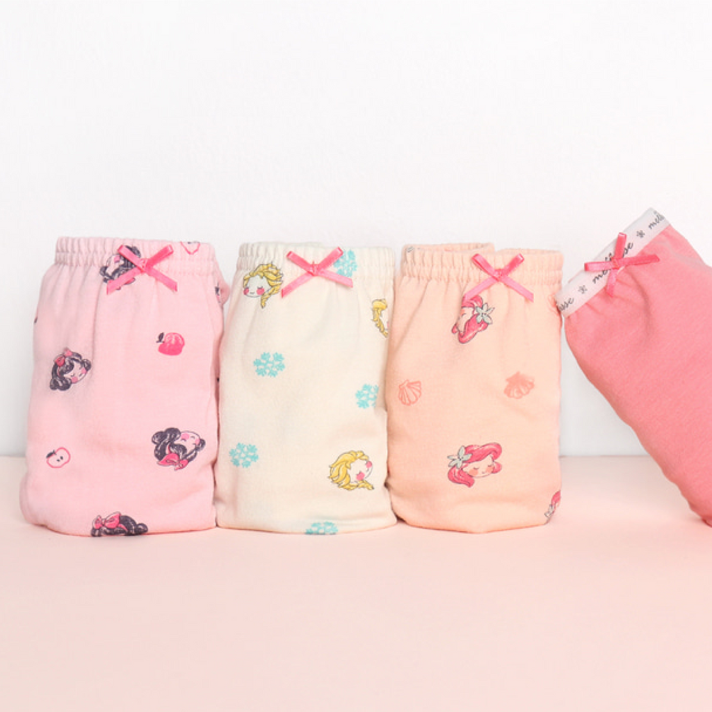 Princess Party Underwear (Pack of 4)