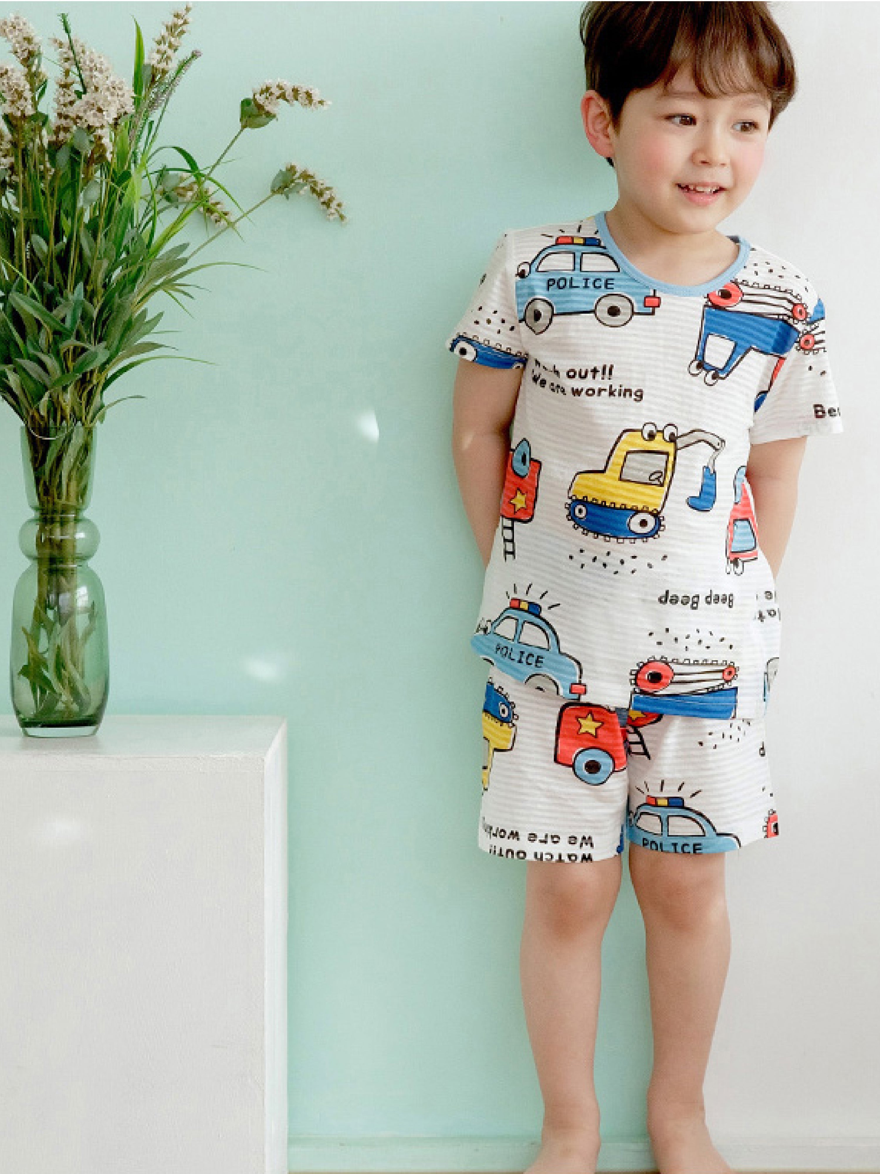 Little Builders Short Sleeve Set