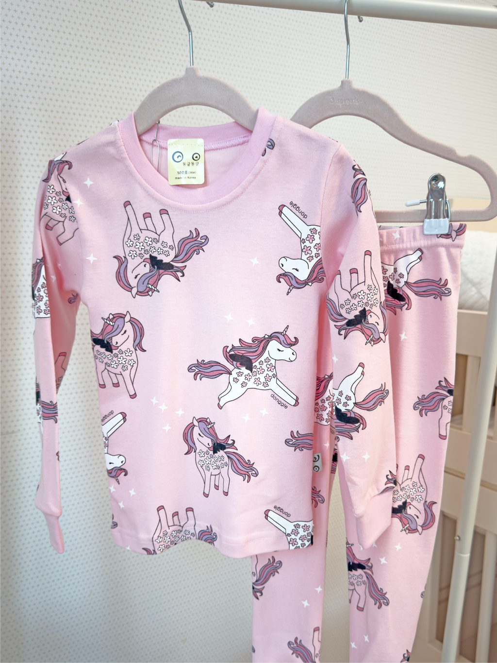 Fabulous Hair Unicorn Long Sleeve Set