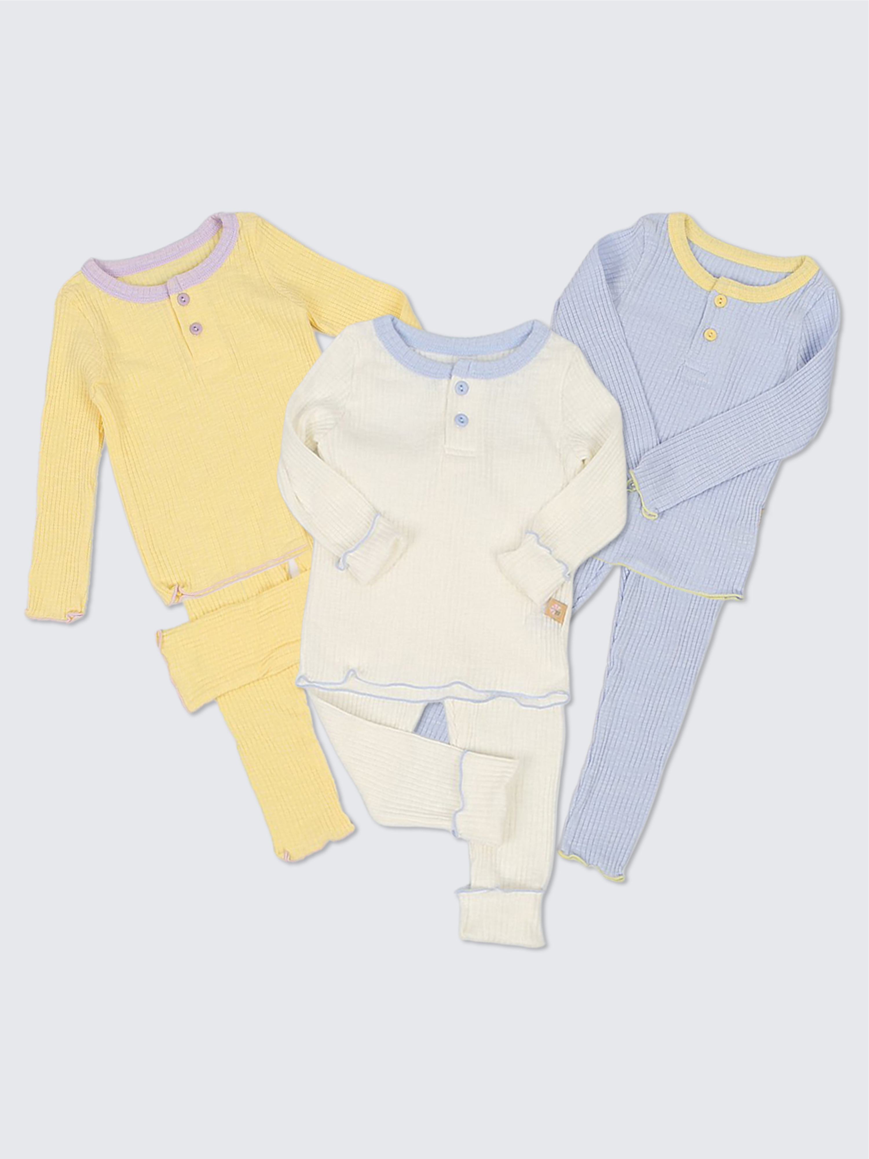 Ribbed Long Sleeve Set