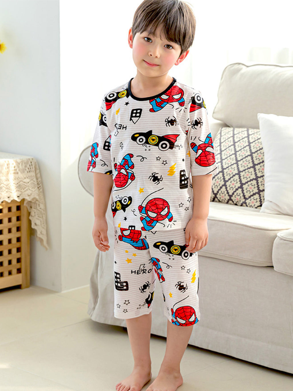 Super Skyscraper Swing Short Sleeve Set