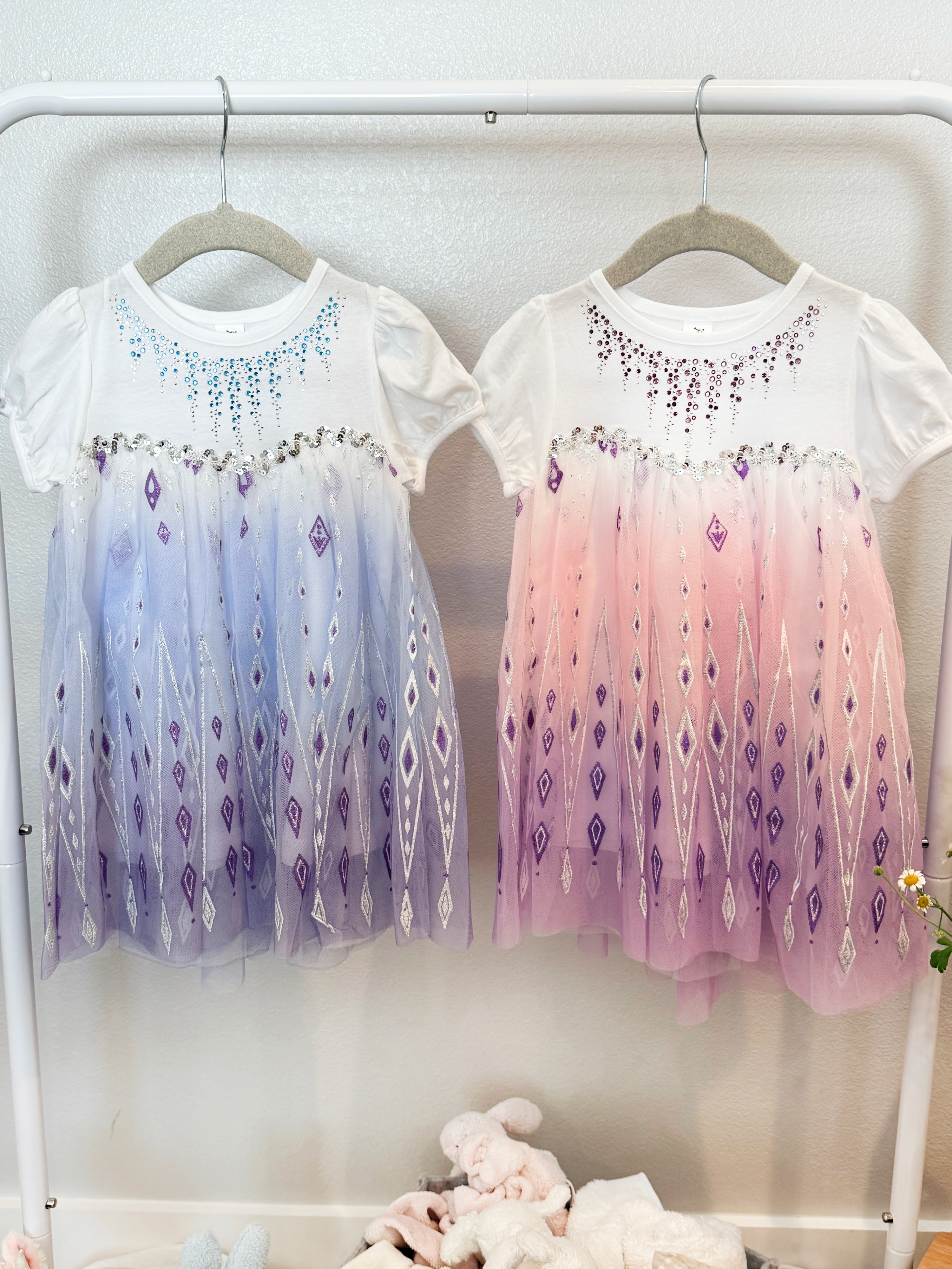 Snow Queen in the Summer Dress with Removable Cape