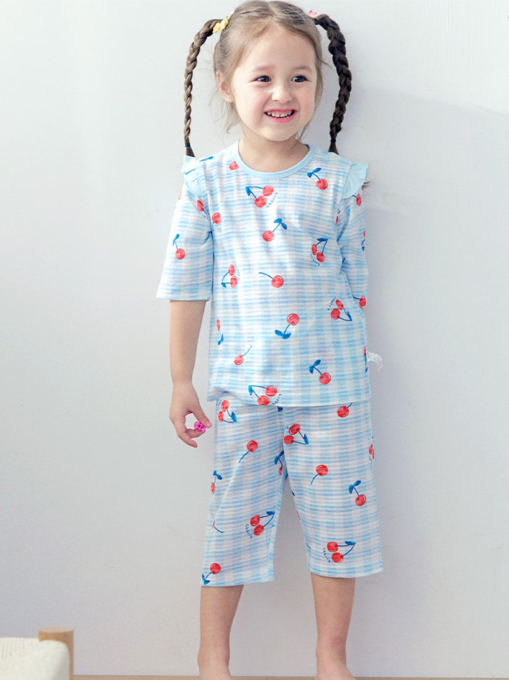 Cherry Picnic Short Sleeve Set