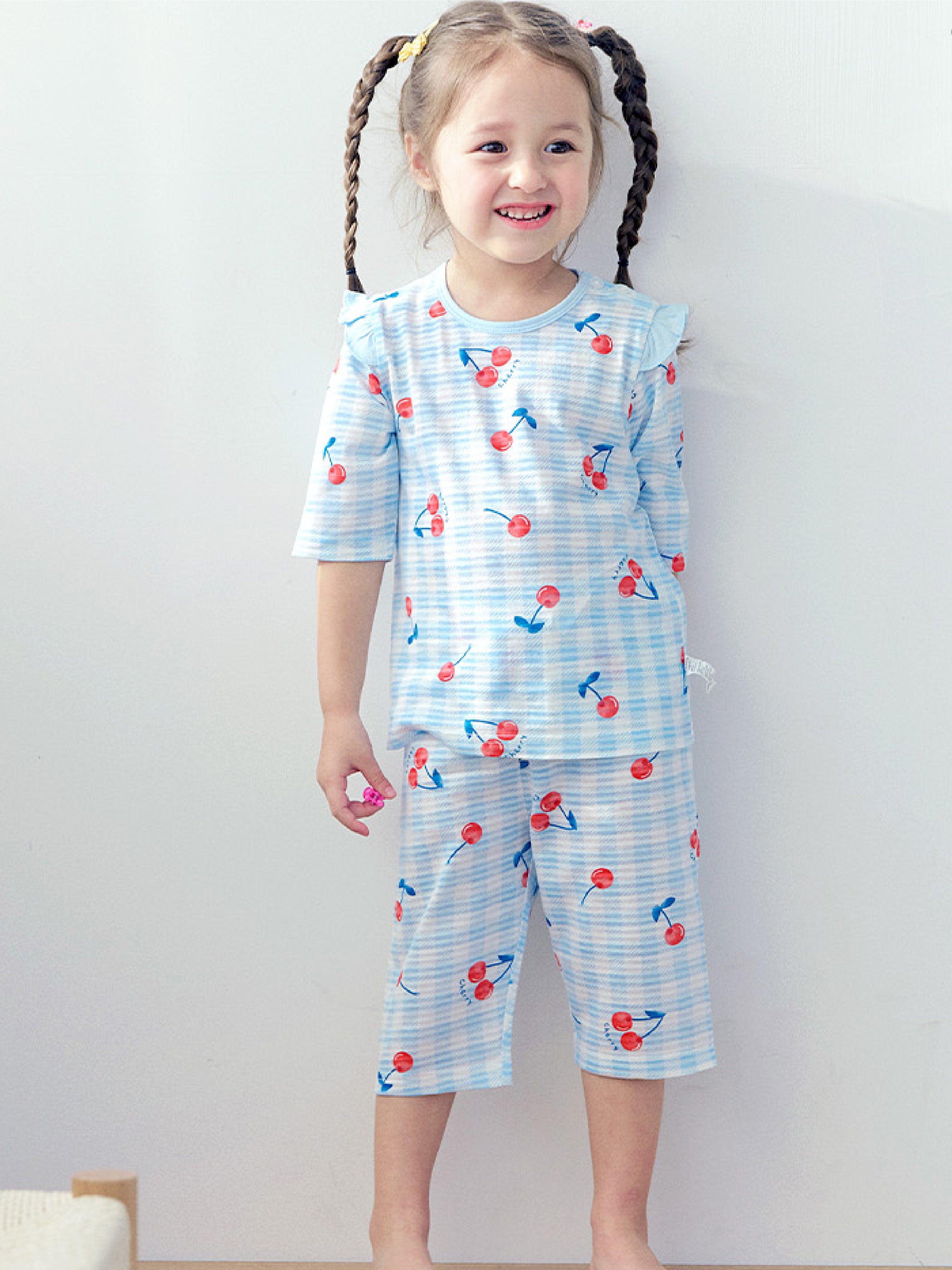Cherry Picnic Short Sleeve Set