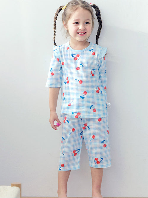 Cherry Picnic Short Sleeve Set