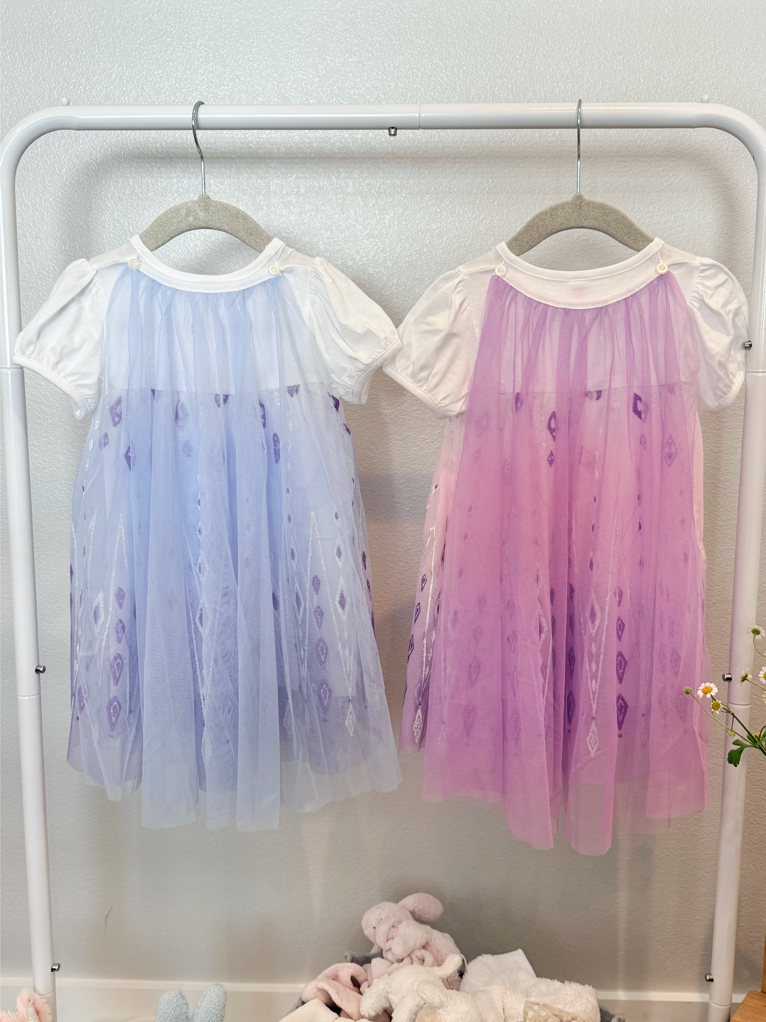 Snow Queen in the Summer Dress with Removable Cape