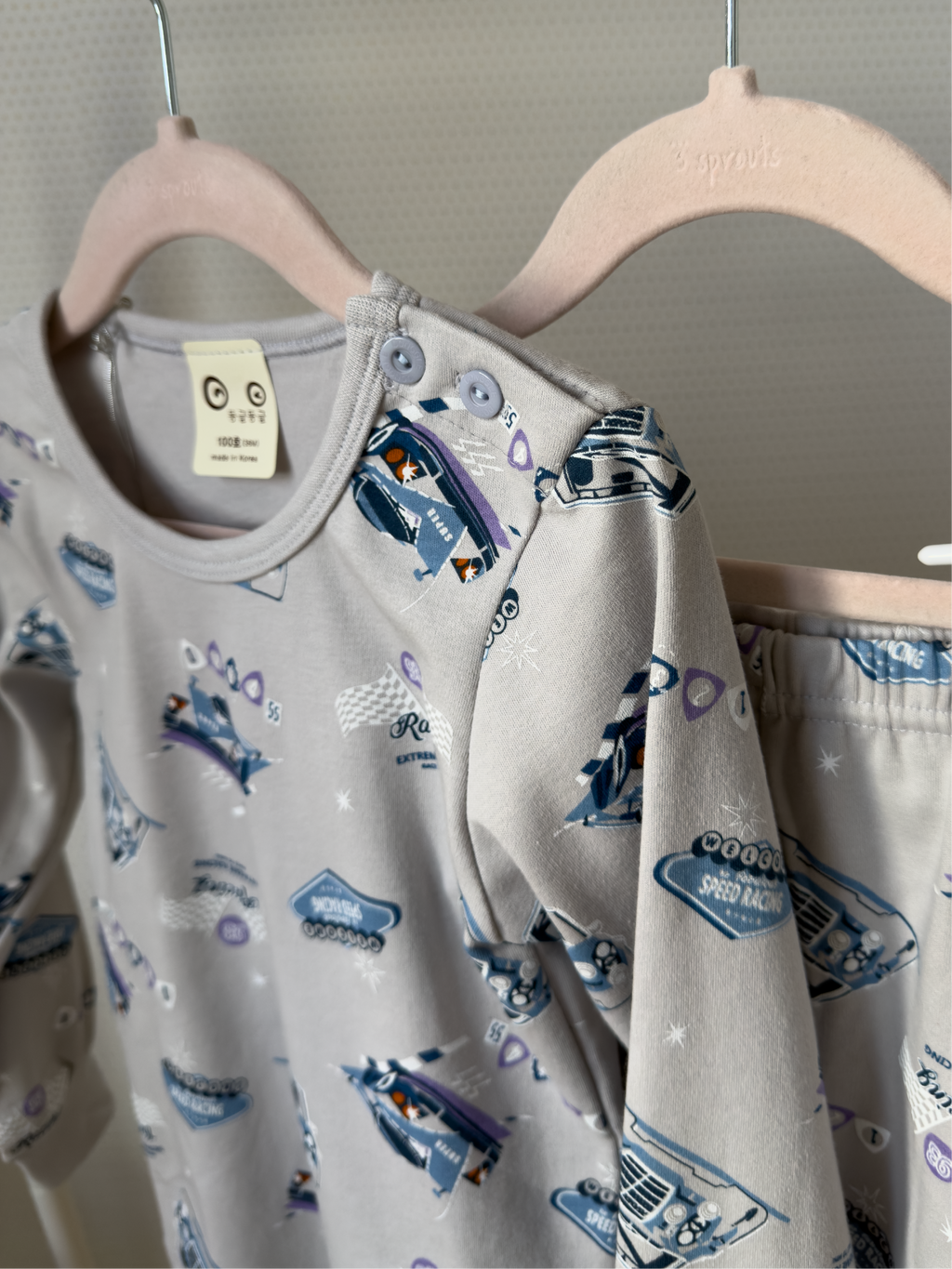 Start Your Engines! Long Sleeve Set