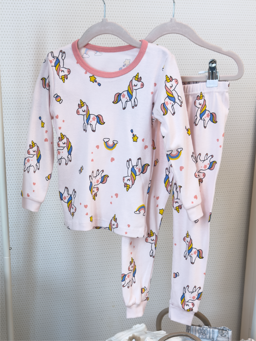 Sweet Unicorn Wishes Long Sleeve Set