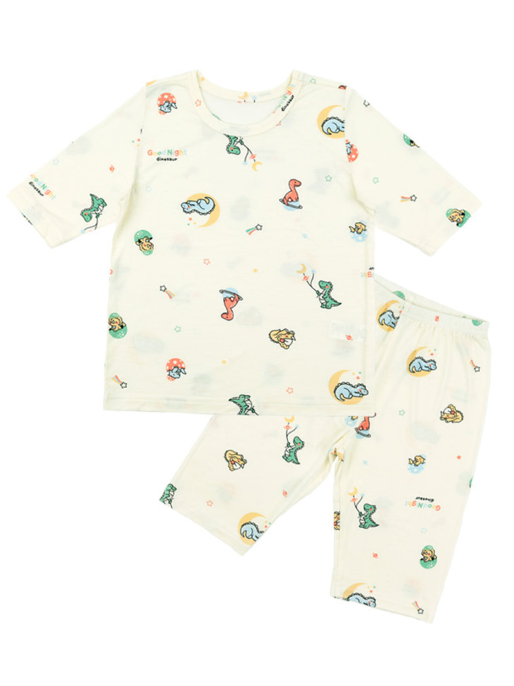 Cosmic Dino Modal Short Sleeve Set