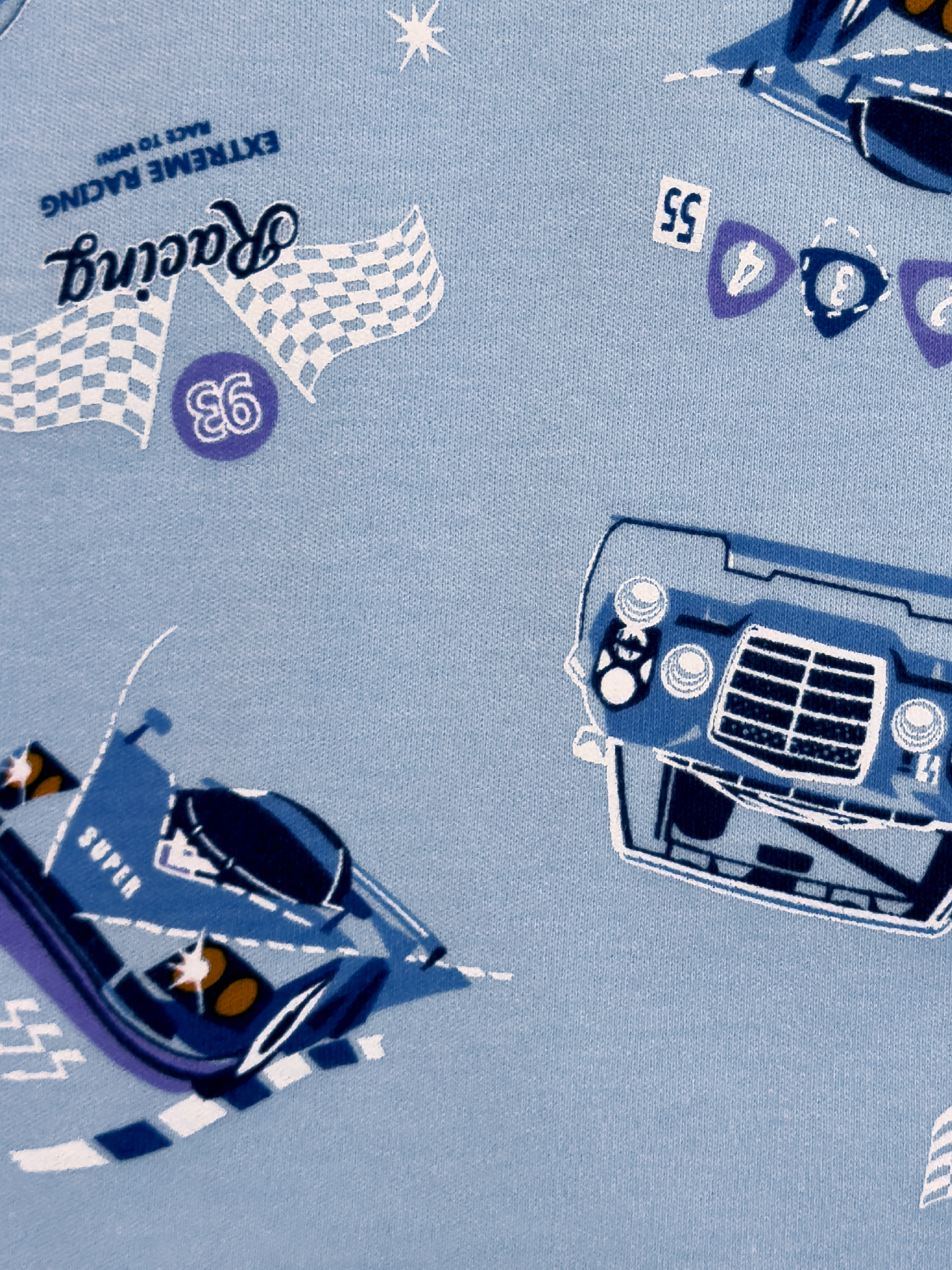 Race Car Long Sleeve Set