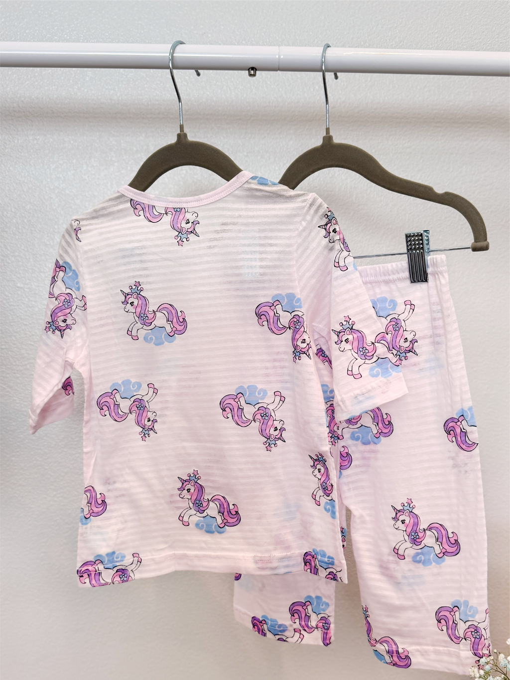 Unicorn Royalty Short Sleeve Set