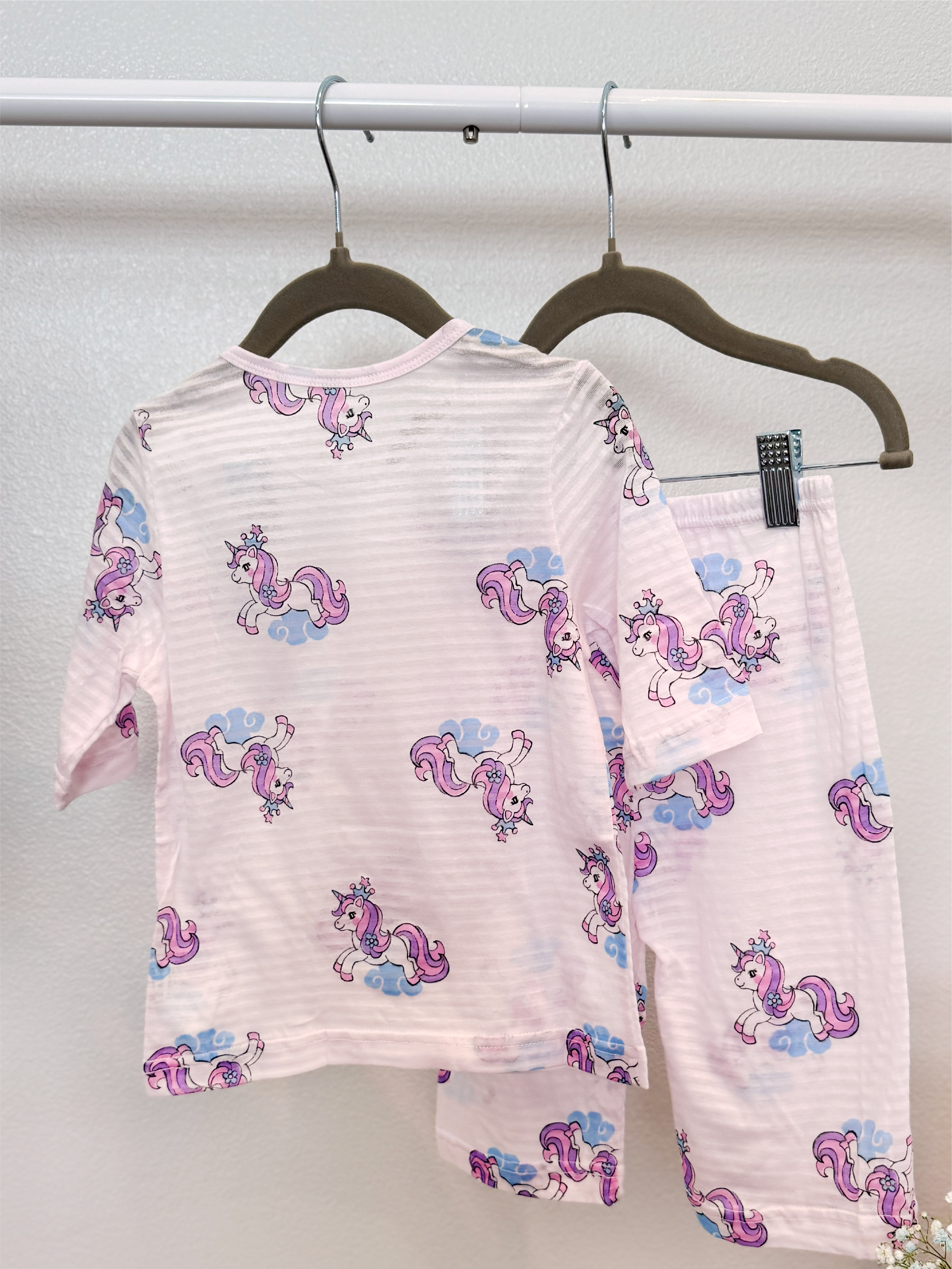 Unicorn Royalty Short Sleeve Set