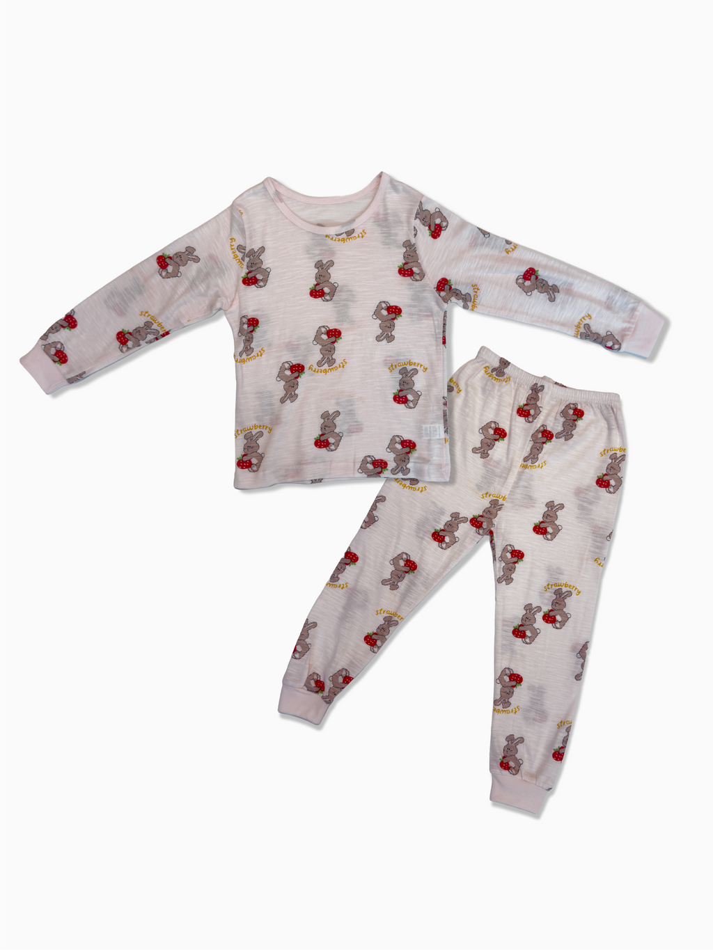 Bunny Loves Berries Long Sleeve Set