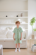 Clover Collared Short Sleeve Set