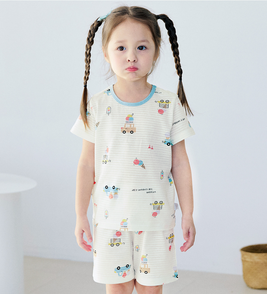 Ice Cream Treats Short Sleeve Set