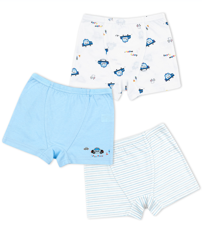 Let's Move! Cotton Boxer Briefs (Pack of 3)