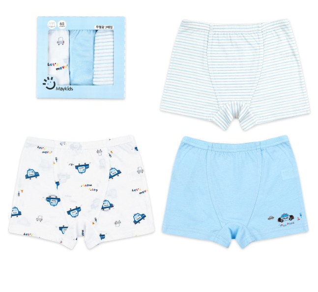 Let's Move! Cotton Boxer Briefs (Pack of 3)