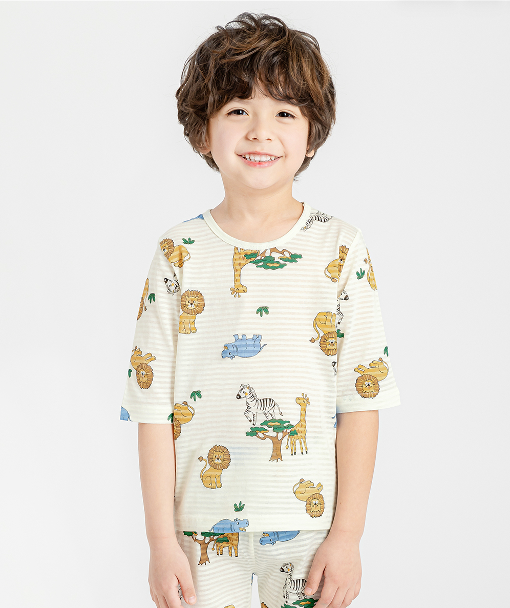 Wild Safari Summer Party Short Sleeve Set
