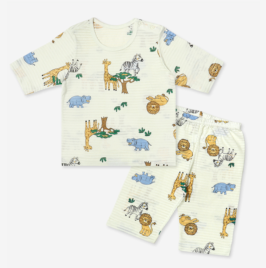 Wild Safari Summer Party Short Sleeve Set