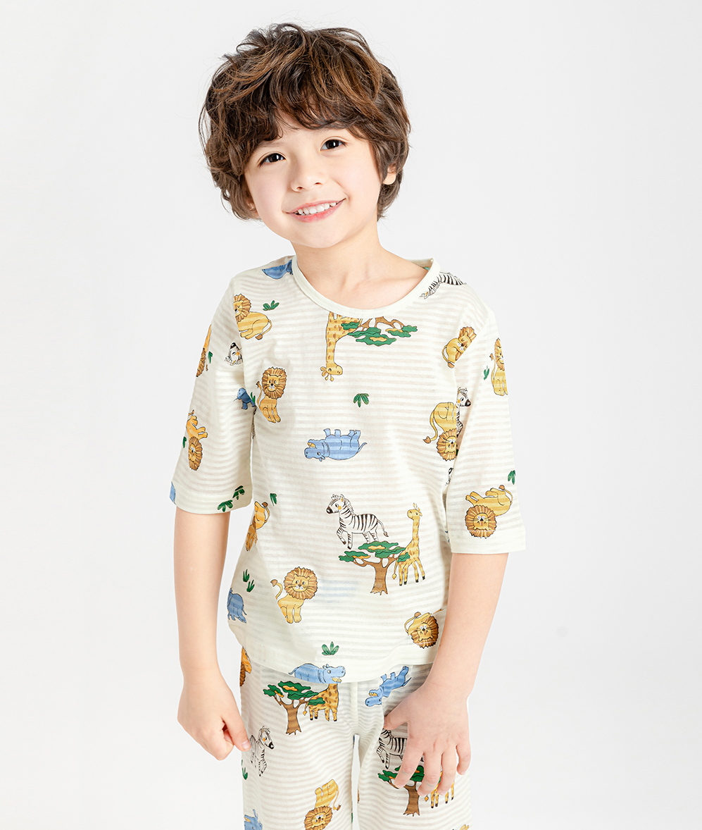 Wild Safari Summer Party Short Sleeve Set