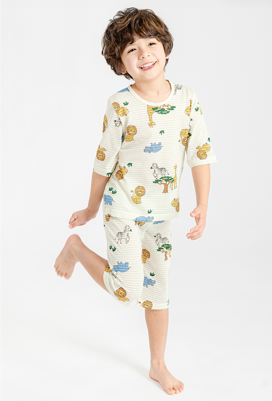 Wild Safari Summer Party Short Sleeve Set