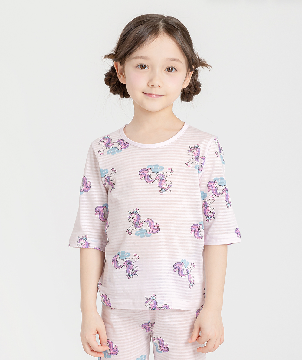 Unicorn Royalty Short Sleeve Set