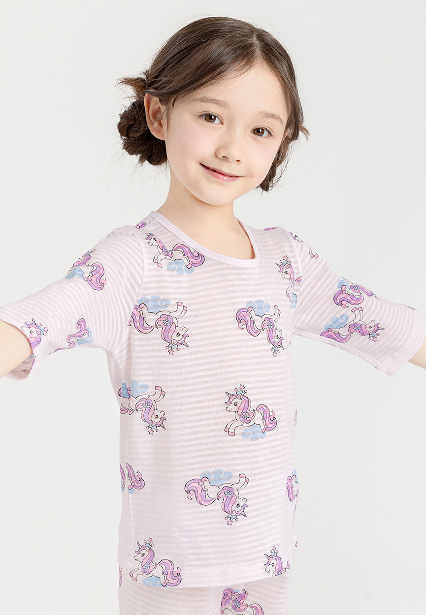 Unicorn Royalty Short Sleeve Set