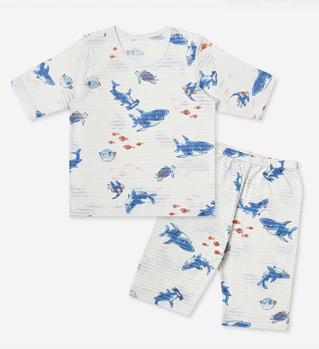 Shark Squad Short Sleeve Set