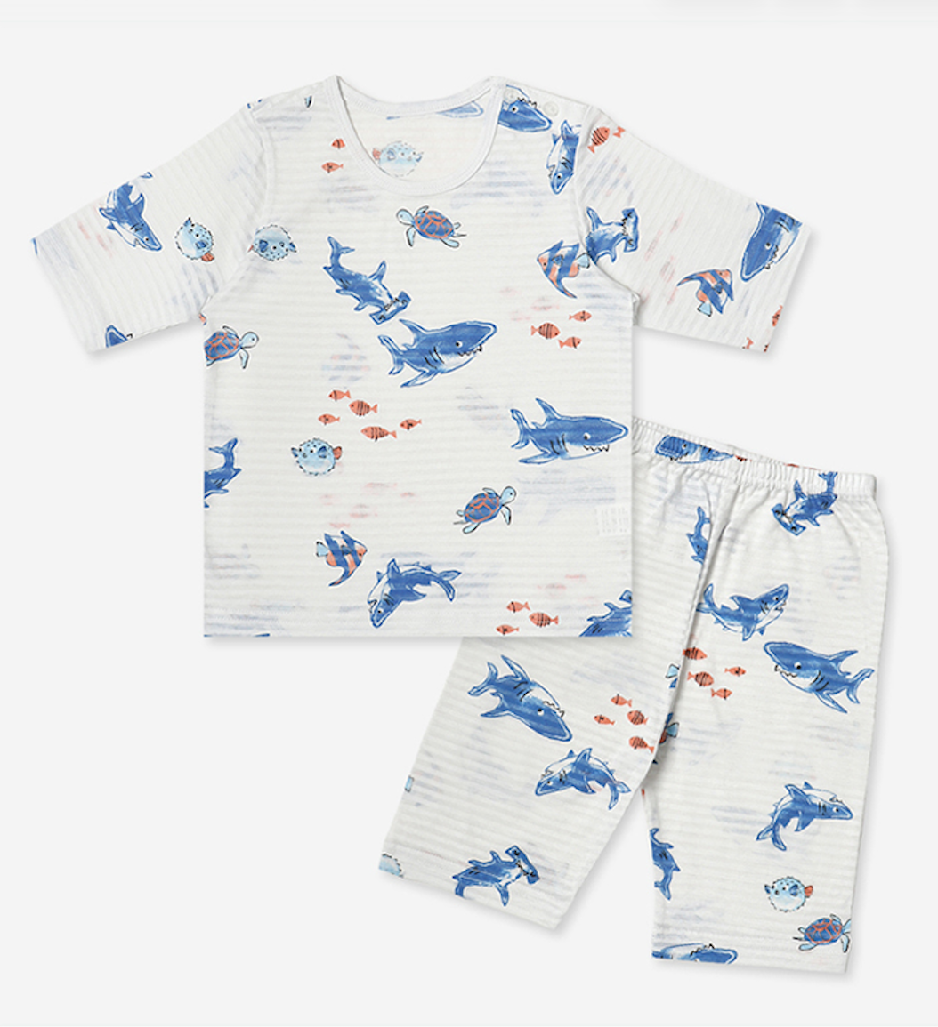 Shark Squad Short Sleeve Set