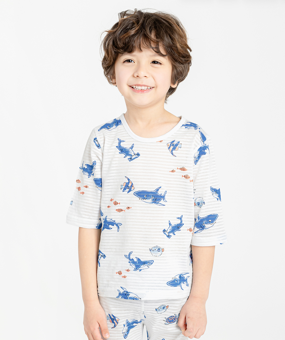 Shark Squad Short Sleeve Set
