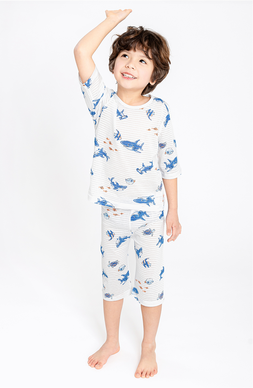 Shark Squad Short Sleeve Set