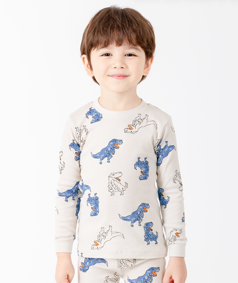 Roarsome T-rex Long Sleeve Pajama Set