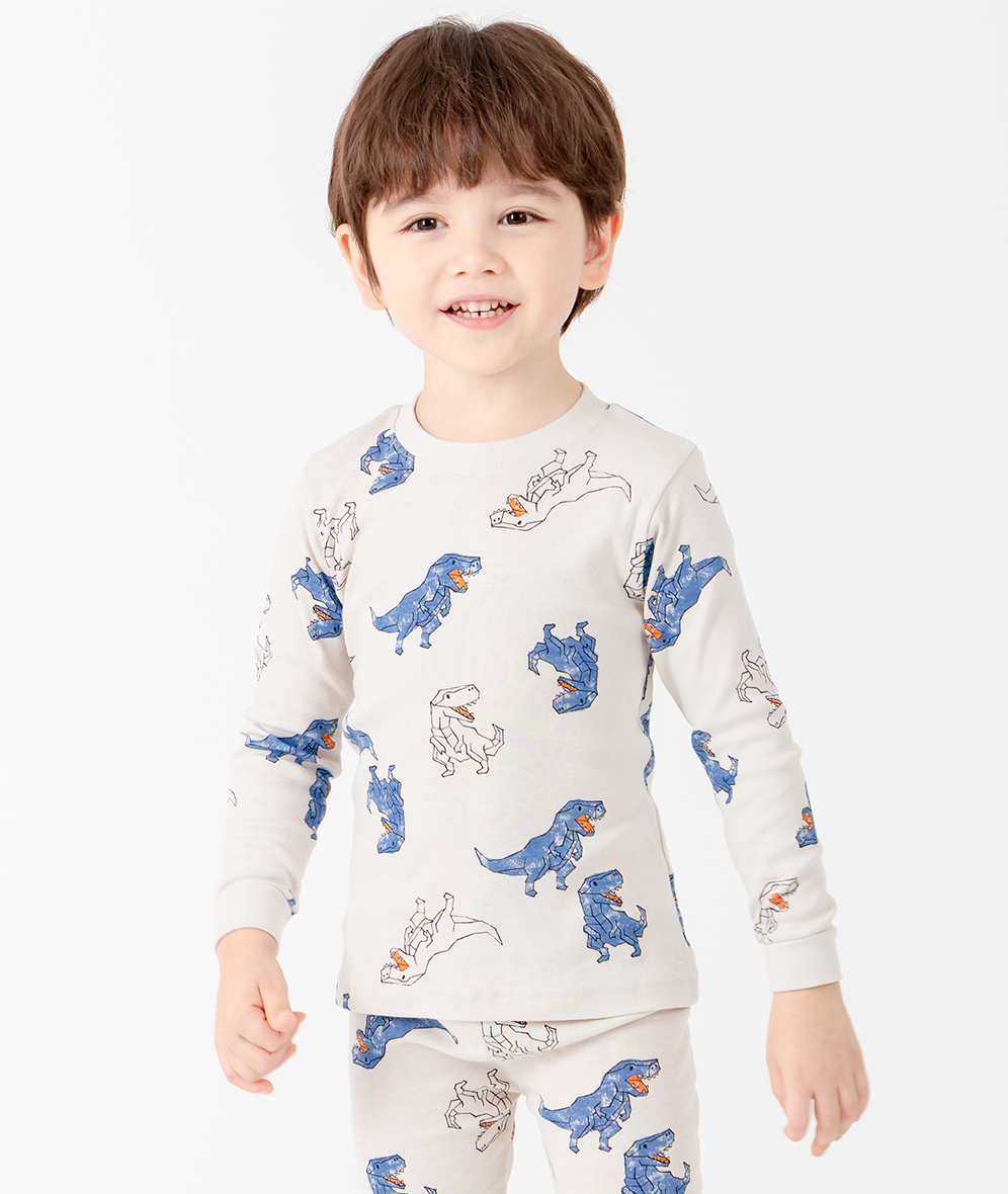 Roarsome T-rex Long Sleeve Pajama Set